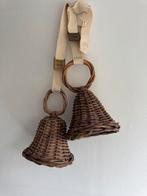 Rieten bellen van Riviera Maison, Huis en Inrichting, Woonaccessoires | Wanddecoraties, Ophalen of Verzenden, Zo goed als nieuw