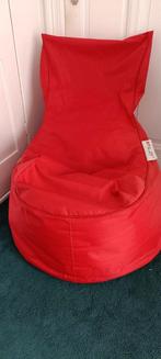 Rode zitzak Sit&Joy, Huis en Inrichting, Zitzakken, Ophalen, Zo goed als nieuw, Rood