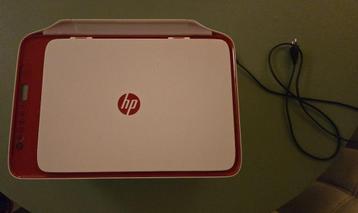 Printer HP DeskJet 2633 rood-wit beschikbaar voor biedingen