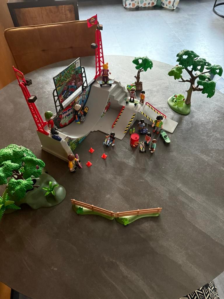Playmobil skatebaan, Ophalen of Verzenden, Zo goed als nieuw