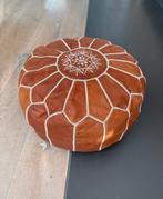 Nieuwe Marokkaanse poef zonder vulling, Huis en Inrichting, Banken | Voetenbanken en Poefen, Ophalen of Verzenden, Nieuw, Rond