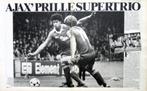 Artikel Ajax prille supertrio 1981 voetbal football Rijkaard, Verzenden, Zo goed als nieuw, Ajax, Boek of Tijdschrift