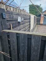 Te koop schutting en afvoergoten, Tuin en Terras, Schuttingen, Ophalen of Verzenden, Hout