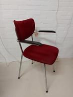 Vintage De Wit Schiedam design armchair eetkamerstoel, Ophalen, Vintage mid century design jaren 60 70, ..., Zo goed als nieuw