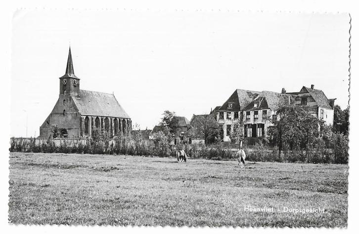 Heenvliet, Dorpsgezicht, Verzamelen, Ansichtkaarten | Nederland, Ongelopen, Zuid-Holland, 1960 tot 1980, Verzenden