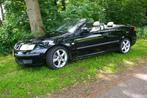 Saab 9-3 1.8 T 110KW Cabrio AUT 2005 Zwart, Auto's, Saab, 1998 cc, Beige, 4 cilinders, Cabriolet