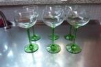 9 vintage wijnglazen Dopff & Irion Elzas Riquewihr, Ophalen, Zo goed als nieuw, Overige typen