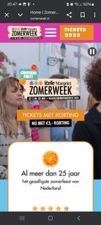 libelle zomerweek tickets, Twee personen