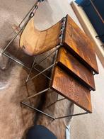 Set van 3 vintage bijzettafeltjes Brabantia, Huis en Inrichting, Woonaccessoires | Krantenbakken en Lectuurbakken, Ophalen, Onbekend