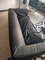 Zwarte bank 180cm, Huis en Inrichting, Banken | Sofa's en Chaises Longues, Ophalen, Gebruikt, 150 tot 200 cm, Tweepersoons