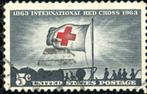 USA Verenigde Staten 1239 - Internationale Rode Kruis, Postzegels en Munten, Postzegels | Amerika, Ophalen of Verzenden, Noord-Amerika