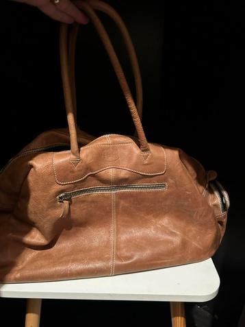 Henders & Hazel leren tas bruin - Nieuw! beschikbaar voor biedingen