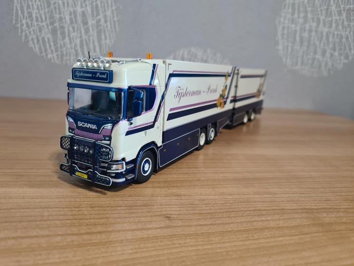 Tijsterman en Pronk Scania S520, Hobby en Vrije tijd, Modelauto's | 1:50, Nieuw, Bus of Vrachtwagen, Tekno, Ophalen of Verzenden