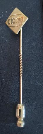 C1000 14 Karaat Gouden Speldje Steekspeld - Zeer Zeldzaam, Verzamelen, Speldjes, Pins en Buttons, Ophalen of Verzenden