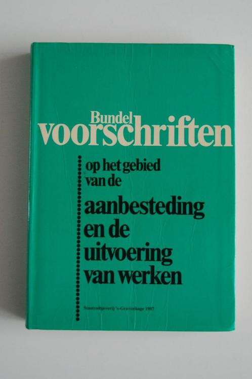 Bundel Voorschriften Aanbesteding & Uitvoering Werken Bouw, Boeken, Techniek, Bouwkunde, Ophalen