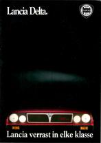 Brochure Lancia Delta 1986, Boeken, Gelezen, Overige merken, Verzenden