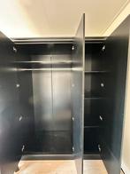 Kledingkast zwart, Huis en Inrichting, Kasten | Kledingkasten, Ophalen, 200 cm of meer, 150 tot 200 cm, Met hangruimte