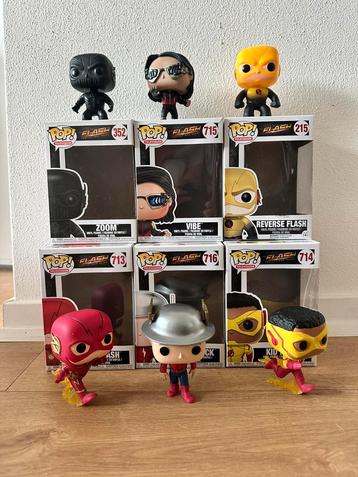 The Flash Funko Pop Verzameling beschikbaar voor biedingen