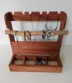 Sieradenrek mahonie hout, Sieraden, Tassen en Uiterlijk, Overige Accessoires, Ophalen, Nieuw
