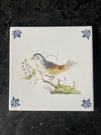 Royal Delft Kramer Amsterdam tegeltje vogel 13x13, Ophalen of Verzenden