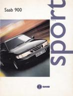 Brochure Saab 900 Sport 01-1996 DUITSLAND, Gelezen, Saab, Overige merken, Ophalen of Verzenden