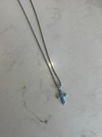Kruis ketting zilver, Met hanger, Nieuw, Ophalen of Verzenden, Zilver
