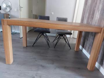 Mooie Massief Houten Eettafel 157 x 88 x 77 cm beschikbaar voor biedingen