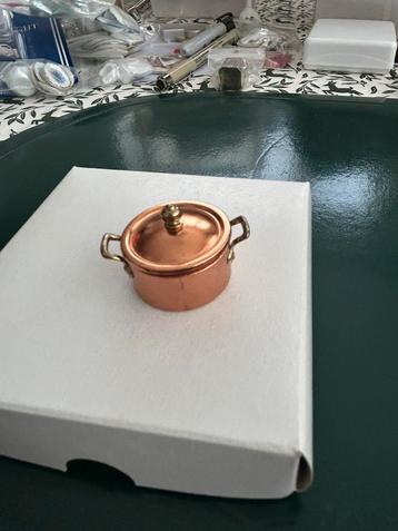 Bodo Hennig koperen pan 1:12 beschikbaar voor biedingen