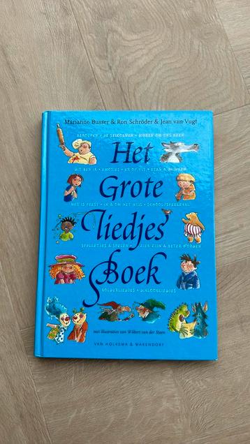 J. van Vugt - Het grote liedjesboek met notenbalken beschikbaar voor biedingen