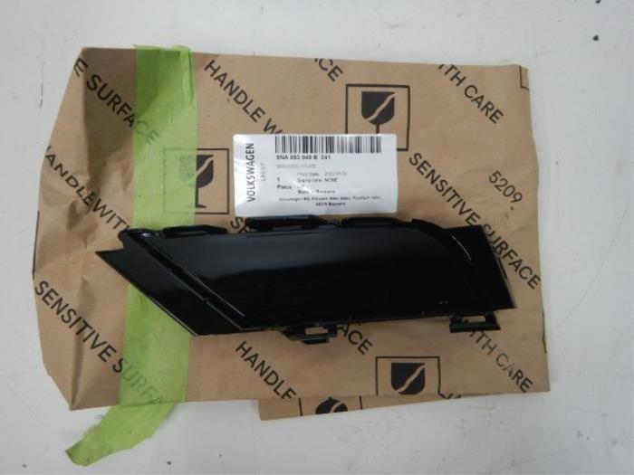 VW Tiguan 5NA R-Line Voorbumper Inleg Links, Ophalen of Verzenden, Nieuw, Voor, Bumper