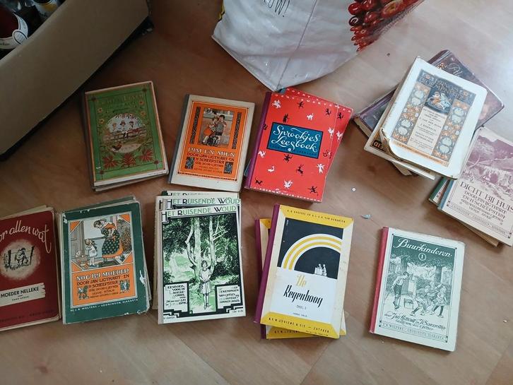 Oude leesboekjes - nostalgie!, Antiek en Kunst, Antiek | Boeken en Bijbels, Ophalen of Verzenden