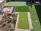 Diversen grotes laag hoog gekleurd kunstgras tapijten +meer., Ophalen of Verzenden, Nieuw, 20 m² of meer