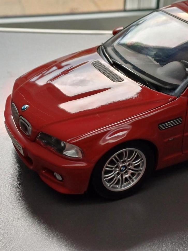 Kyosho BMW M3 E46 Coupe Imola Rood Zeldzaam Dealer Edition, Hobby en Vrije tijd, Modelauto's | 1:18, Zo goed als nieuw, Auto, Kyosho