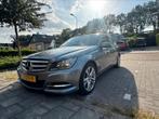 Mercedes-Benz C-Klasse C220cdi BE Estate Aut7 2012 Grijs, Auto's, Automaat, Achterwielaandrijving, 1800 kg, Zwart