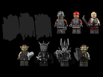Lego Lord of the Rings 10333 Barad-dûr Minifiguren / Figuren beschikbaar voor biedingen