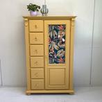 Restyle babykamer kledingkast okergeel Farrow&Ball hang leg, Ophalen, Kast, Onbekend, 105 cm of meer