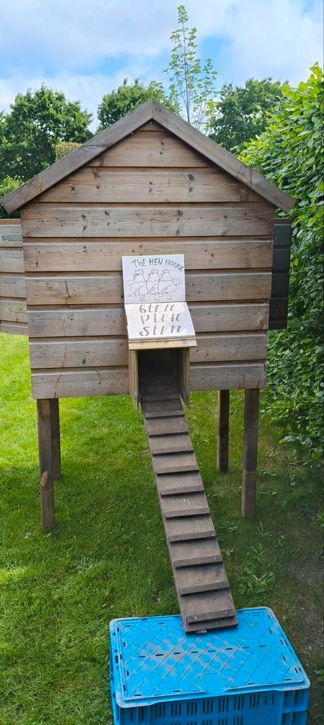 Kippenhok, Dieren en Toebehoren, Pluimvee | Toebehoren, Zo goed als nieuw, Kippenhok of Kippenren, Ophalen
