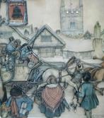 Anton Pieck 3 dimensionaal schilderij, Verzenden