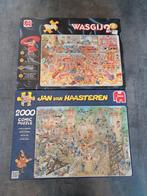 2 puzzels  *  Jan van Haasteren en Wasgij bieden, Ophalen, 500 t/m 1500 stukjes, Gebruikt