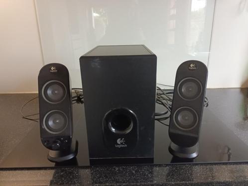speakerset Logitech X230, Computers en Software, Pc speakers, Gebruikt, Ophalen of Verzenden