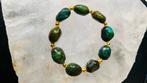 Turkoois turquoise Tibet beschermt aura straling geluk SALE, Sieraden, Tassen en Uiterlijk, Armbanden, Ophalen of Verzenden, Zo goed als nieuw