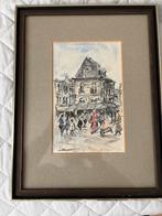 Twee schilderijen van Leeuwarden, Ophalen