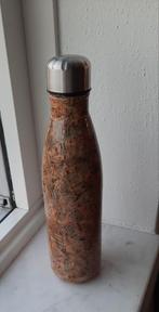 Drinkfles handgemaakt. Decoupage. Kurklook, Ophalen of Verzenden, Nieuw