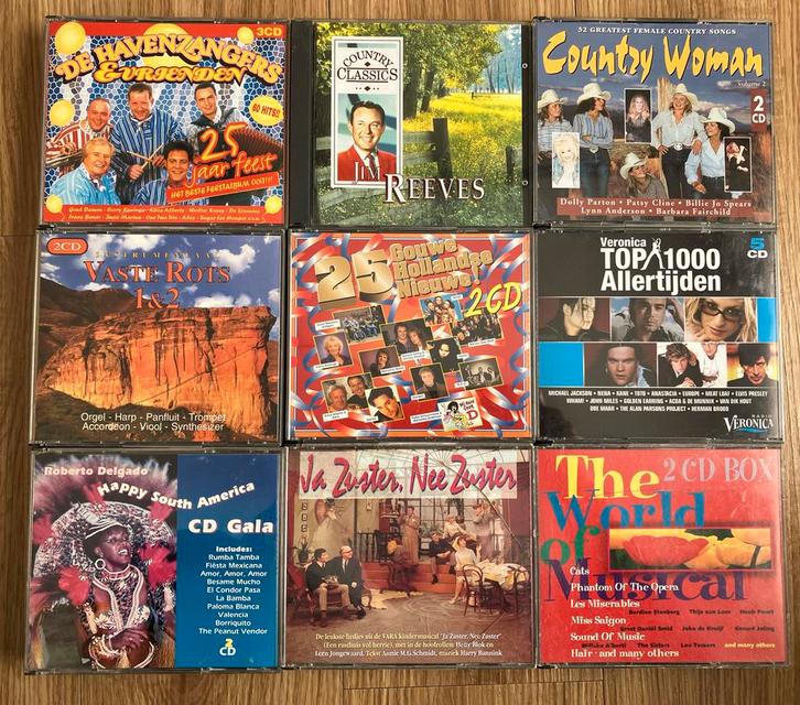 Grote CD Collectie - Diverse Genres!, Cd's en Dvd's, Cd's | Overige Cd's, Gebruikt, Boxset, Ophalen of Verzenden