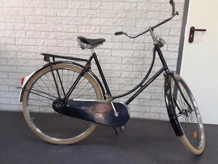 Gazelle oude omafiets (oldtimer), Fietsen en Brommers, Fietsen | Dames | Omafietsen, Gebruikt, 56 cm of meer, Ophalen