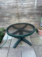 Tuintafel rond, Tuin en Terras, Tuintafels, Ophalen, Gebruikt, Rond, Kunststof