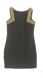 Zwart cocktail-Jurk met goudkraaltjes maat large, Zwart, Maat 42/44 (L), Cocktailjurk, Ophalen of Verzenden