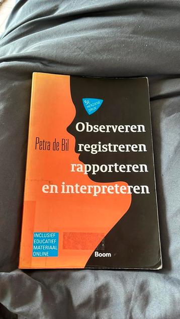 Observeren, registreren, rapporteren en interpreteren beschikbaar voor biedingen