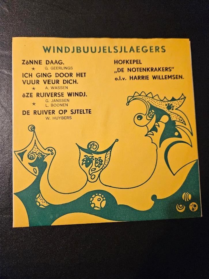 De Windjbuujels	Windjbuujelsjlaegers, Cd's en Dvd's, Vinyl Singles, Gebruikt, Single, Nederlandstalig, 7 inch, Ophalen of Verzenden