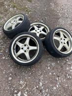 Leuke 17 inch opknappers 4x100 voor c1, aygo etc, Ophalen, Gebruikt, 17 inch, 205 mm